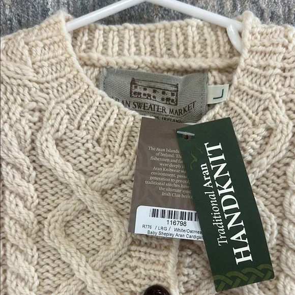 Cream Kids Sweater with Sheep Design - Picture 2 of 3